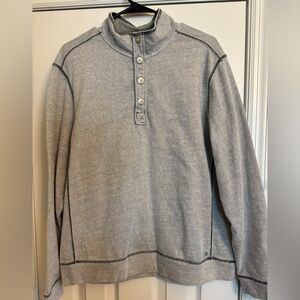 Tommy Bahama Gray Pullover Shirt